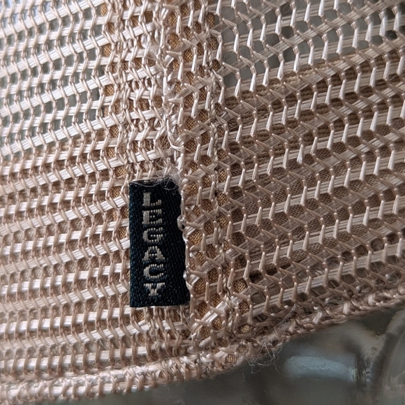 NWOT Legacy Colorado Mountain Sunrise Sunset Patch Trucker Hat Unisex Blue Tan - Picture 4 of 9